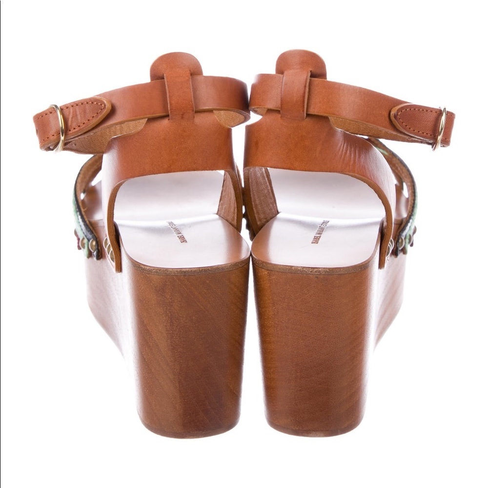 ISABEL MARANT. Leather Platforms! - Picture 4 of 7